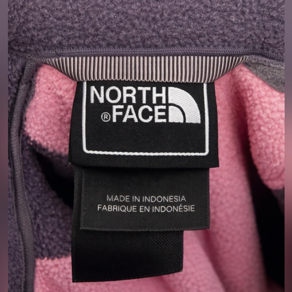 The North Face Pink and Gray Fleece Jacket - Picture 4 of 9